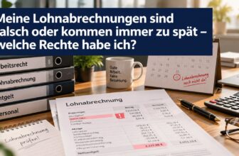 Falsche oder verspätete Lohnabrechnung? Das sind Ihre Rechte