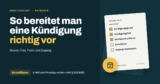 Ein Mitarbeiter macht immer Probleme – wie bereite ich eine Kündigung richtig vor?